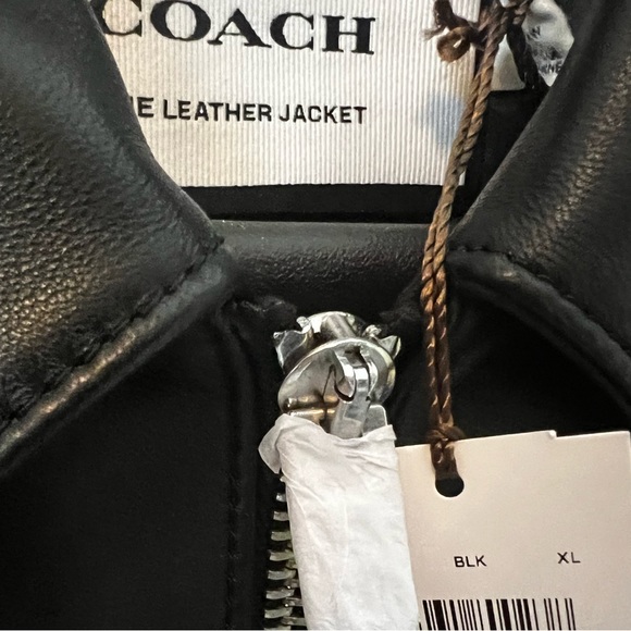 100% Lamb Leather Coat - Coach - Picture 4 of 9